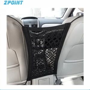 Universal Dog Car Net Barrier

Black stretch mesh backseat barrier, safety net